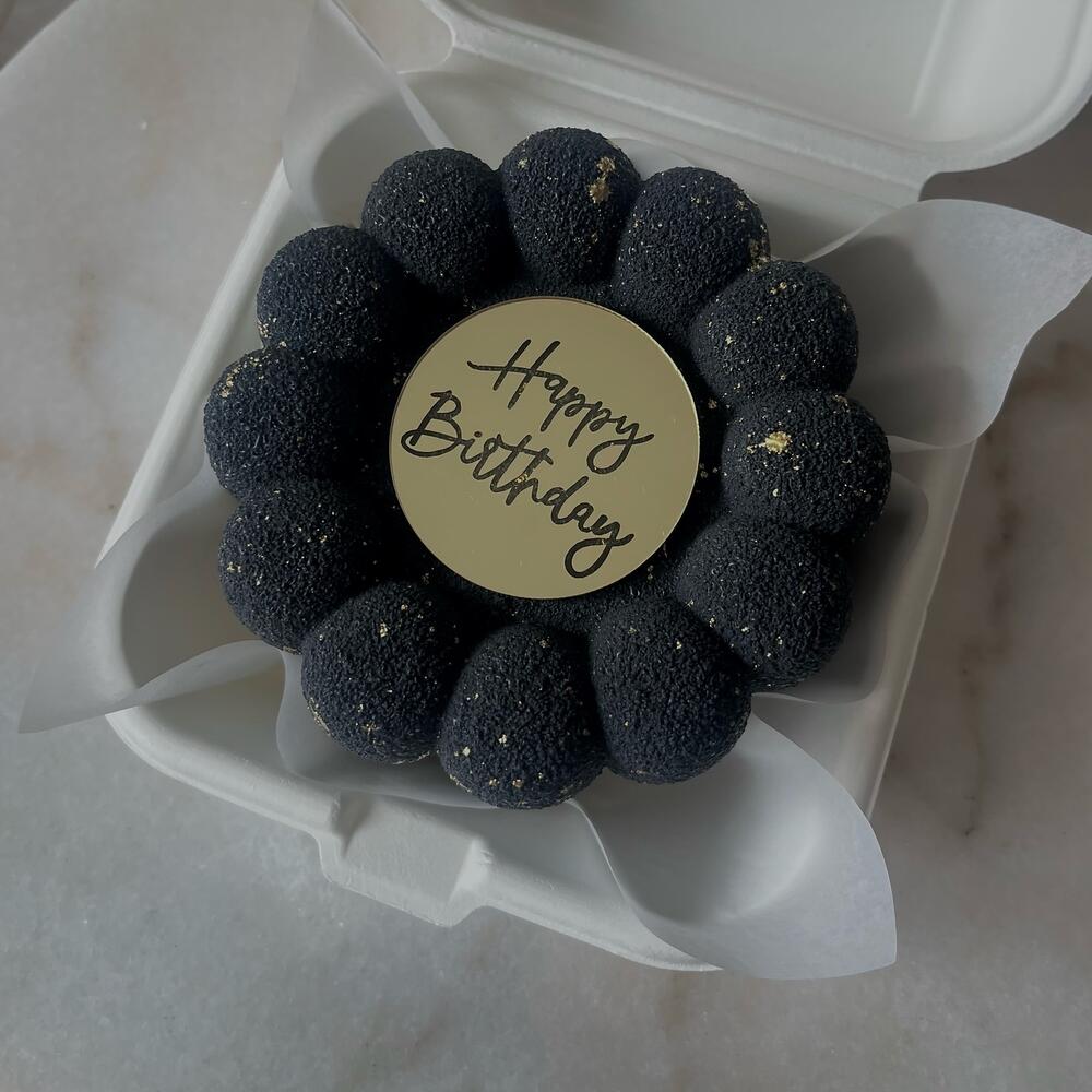 Бенто торт муссовый happy birthday