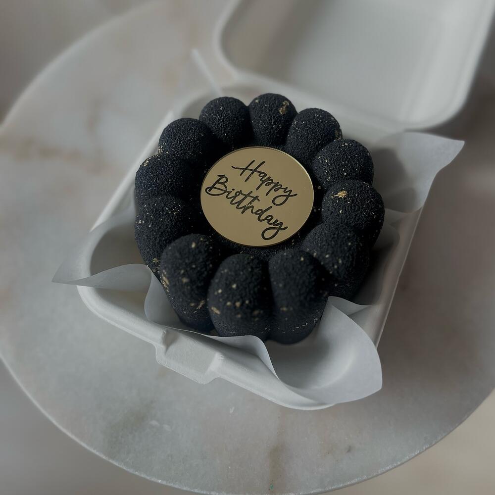 Бенто торт муссовый happy birthday