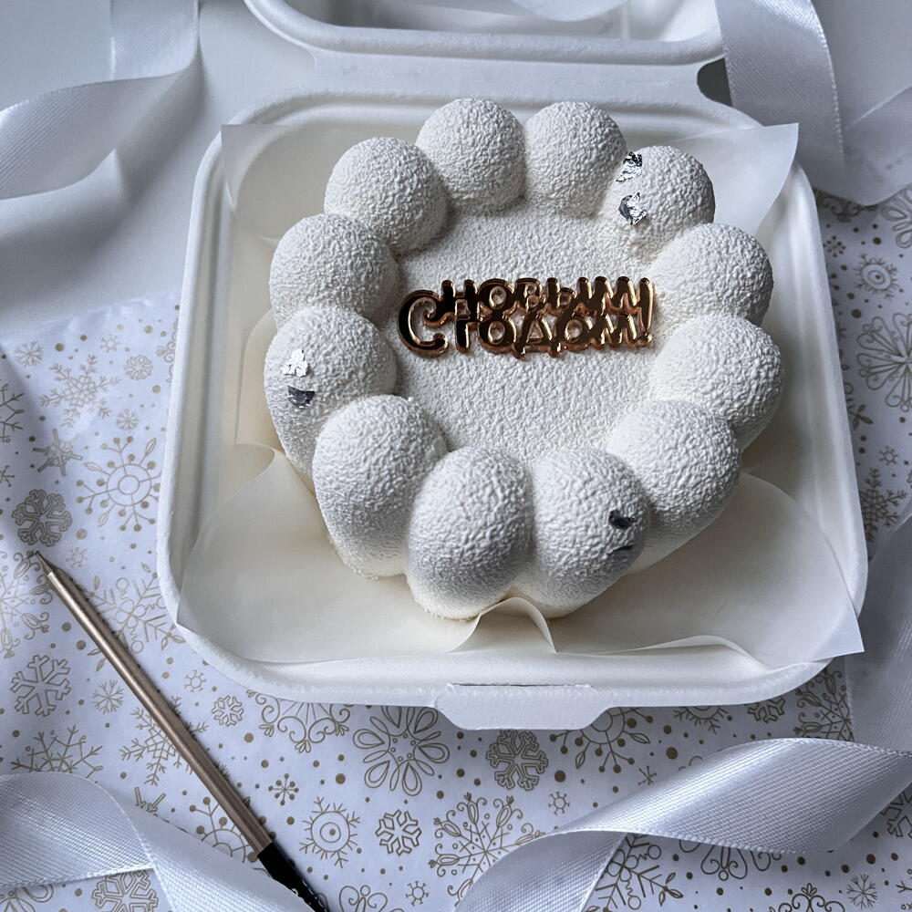 Бенто торт муссовый с Новым годом