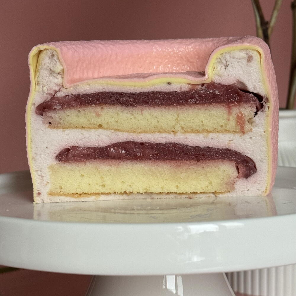 Бенто торт муссовый «Сердце» в подарок маме