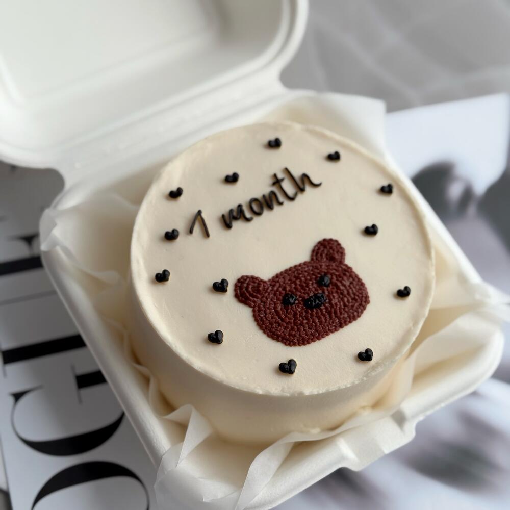 Бенто торт на 1 месяц