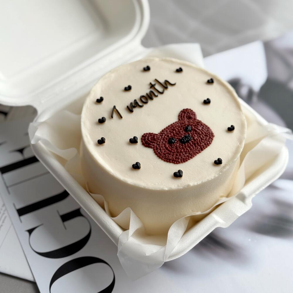 Бенто торт на 1 месяц