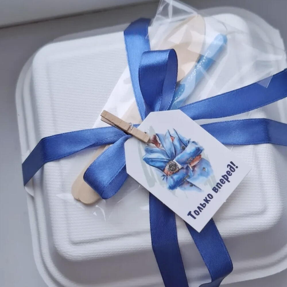 Бенто-торт на 14 февраля для любимого парня, мужа