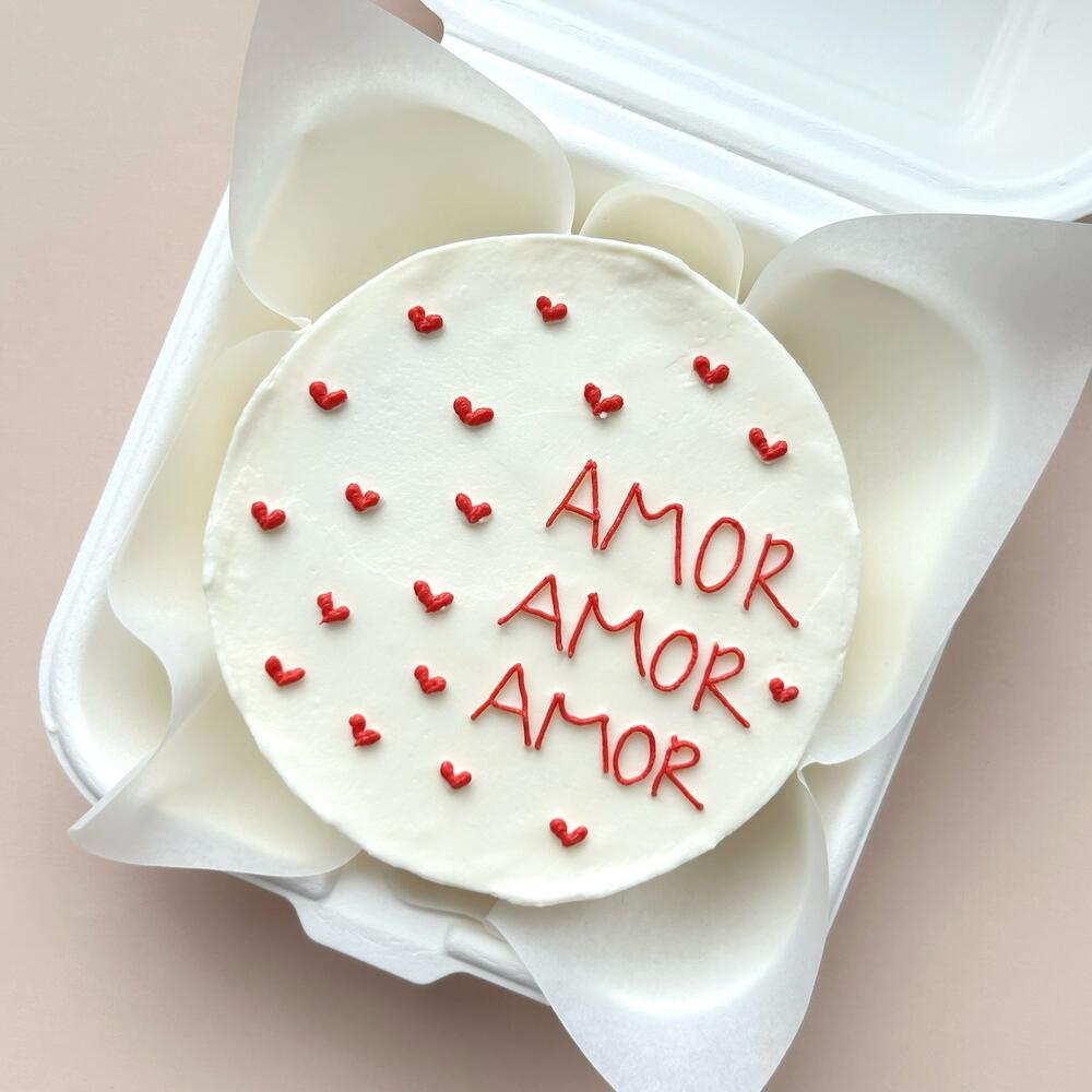 Бенто торт на 14 февраля любимой