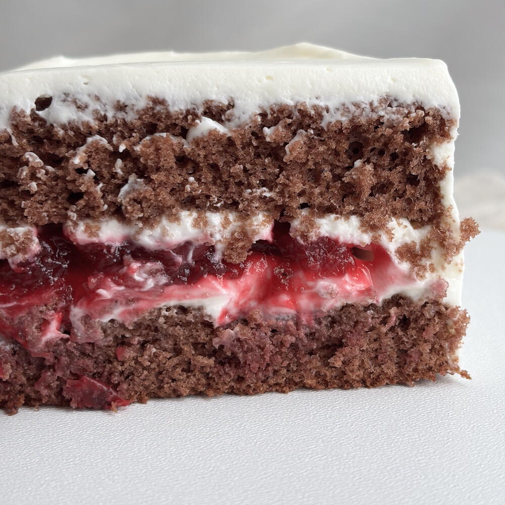 Бенто-торт на 14 февраля "Сердечки"