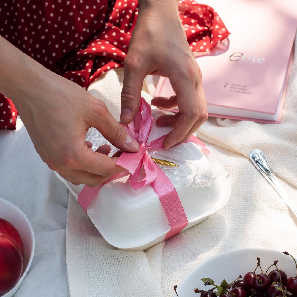 Бенто-торт на 14 февраля «ты лучшее, что со мной случилось»