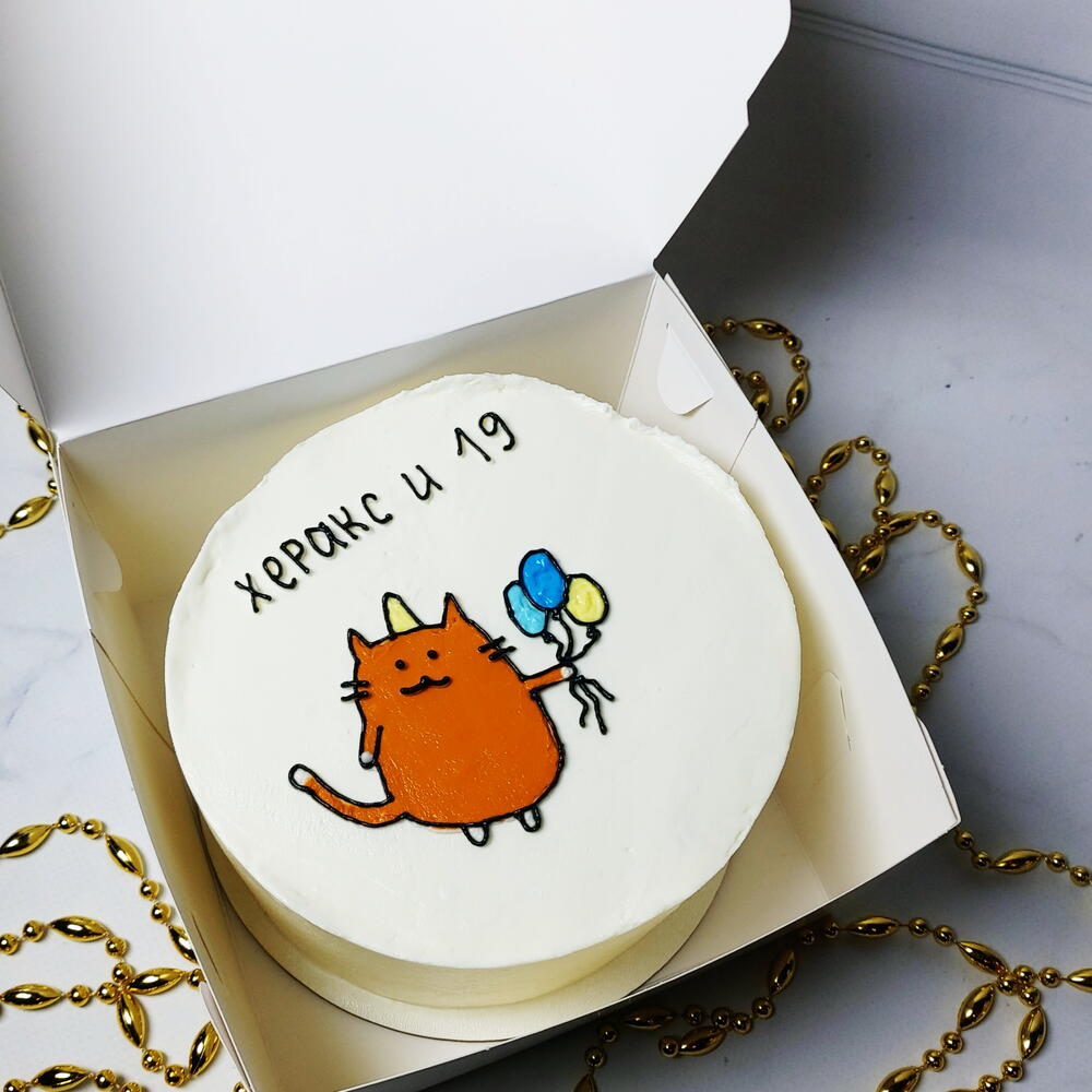 Бенто торт на 19 лет