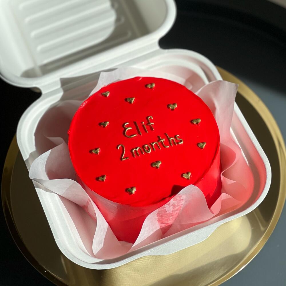 Бенто торт на 2 месяца