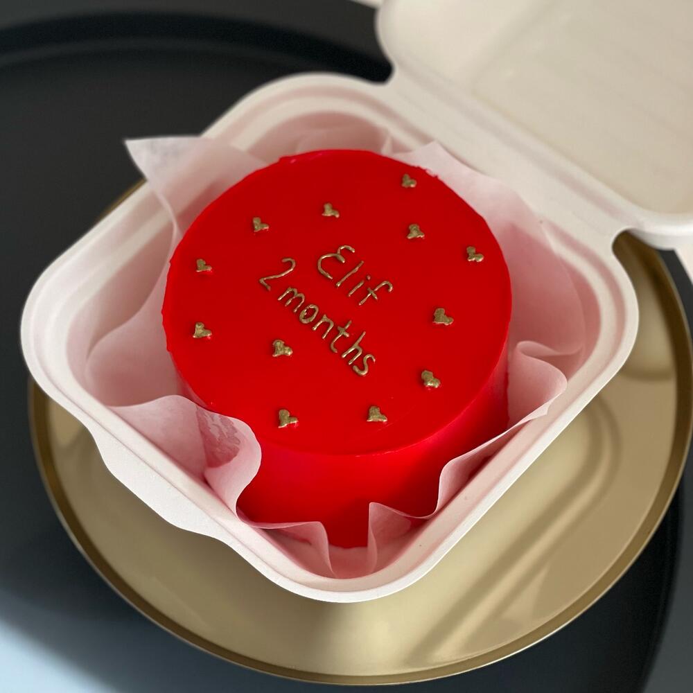 Бенто торт на 2 месяца