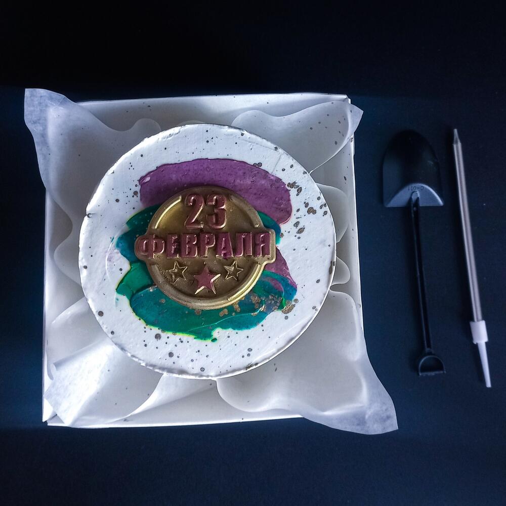 Бенто-торт на 23 февраля