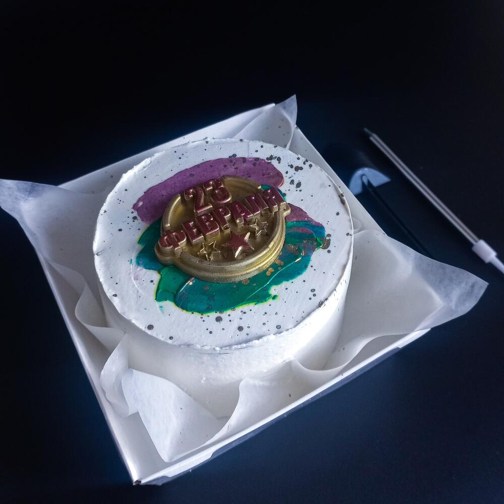 Бенто-торт на 23 февраля