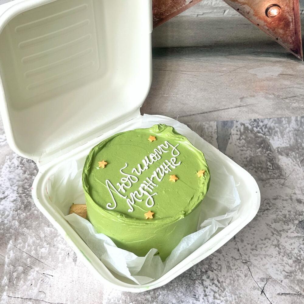 Бенто торт на 23 февраля «любимому мужчине»