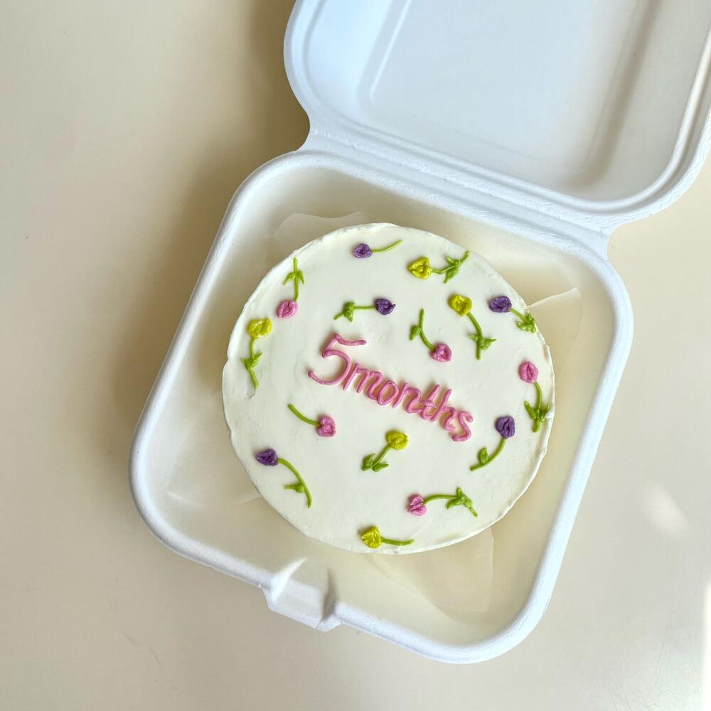 Бенто-торт на 5 месяцев девочке