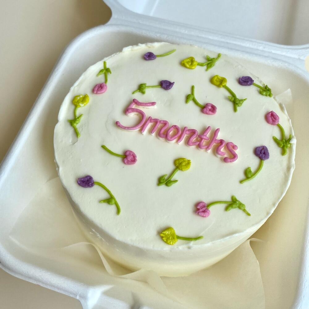 Бенто-торт на 5 месяцев девочке