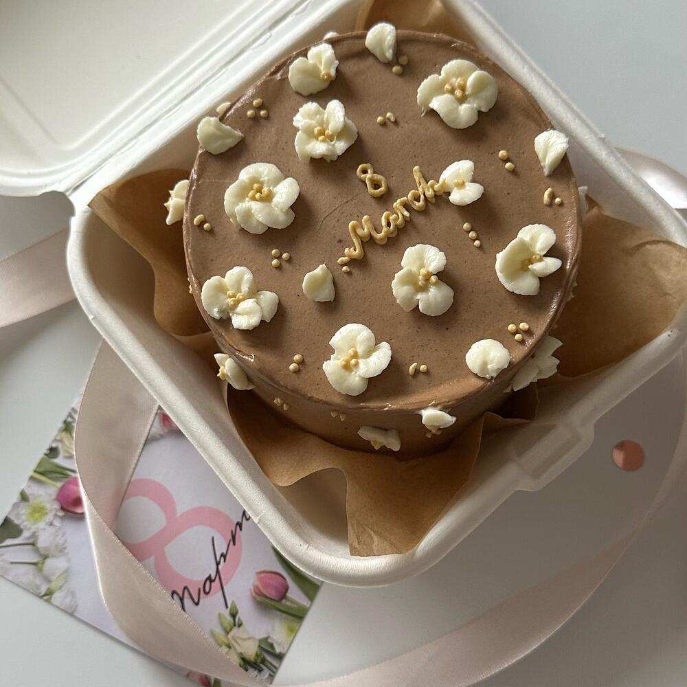 Бенто торт на 8 марта девушке подруге жене сестре маме