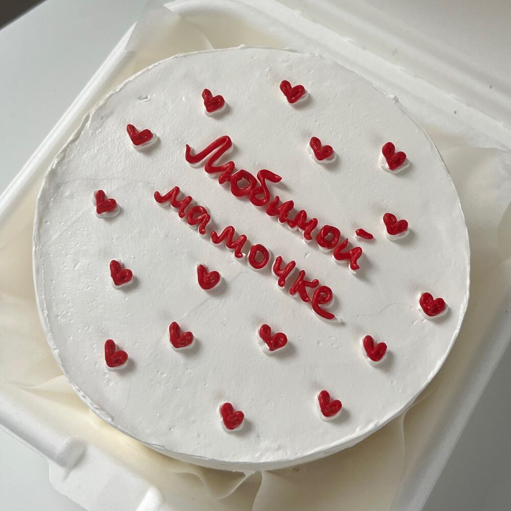 Бенто-торт на 8 марта «Любимой мамочке»