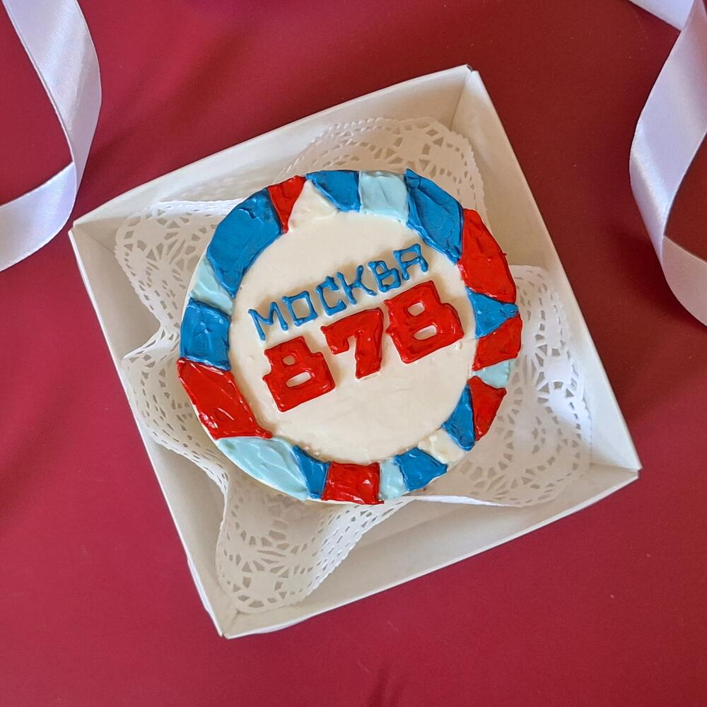 Бенто-торт на День города Москва 878