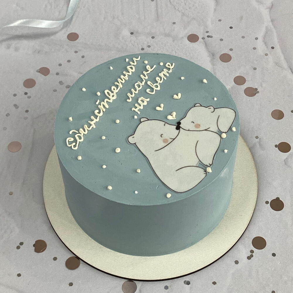 Бенто-торт на День матери «Единственной маме на свете»