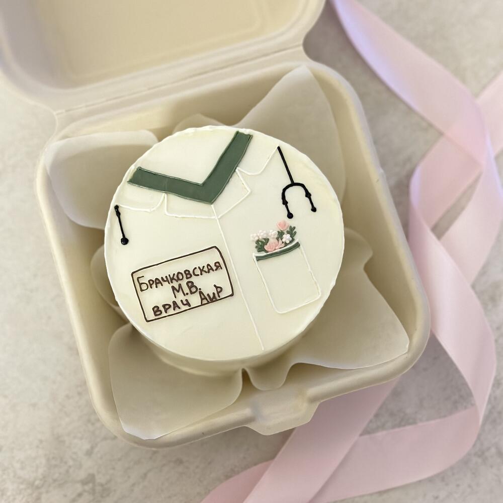 Бенто торт на день медика, врачу, доктору