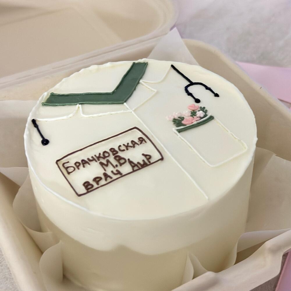 Бенто торт на день медика, врачу, доктору