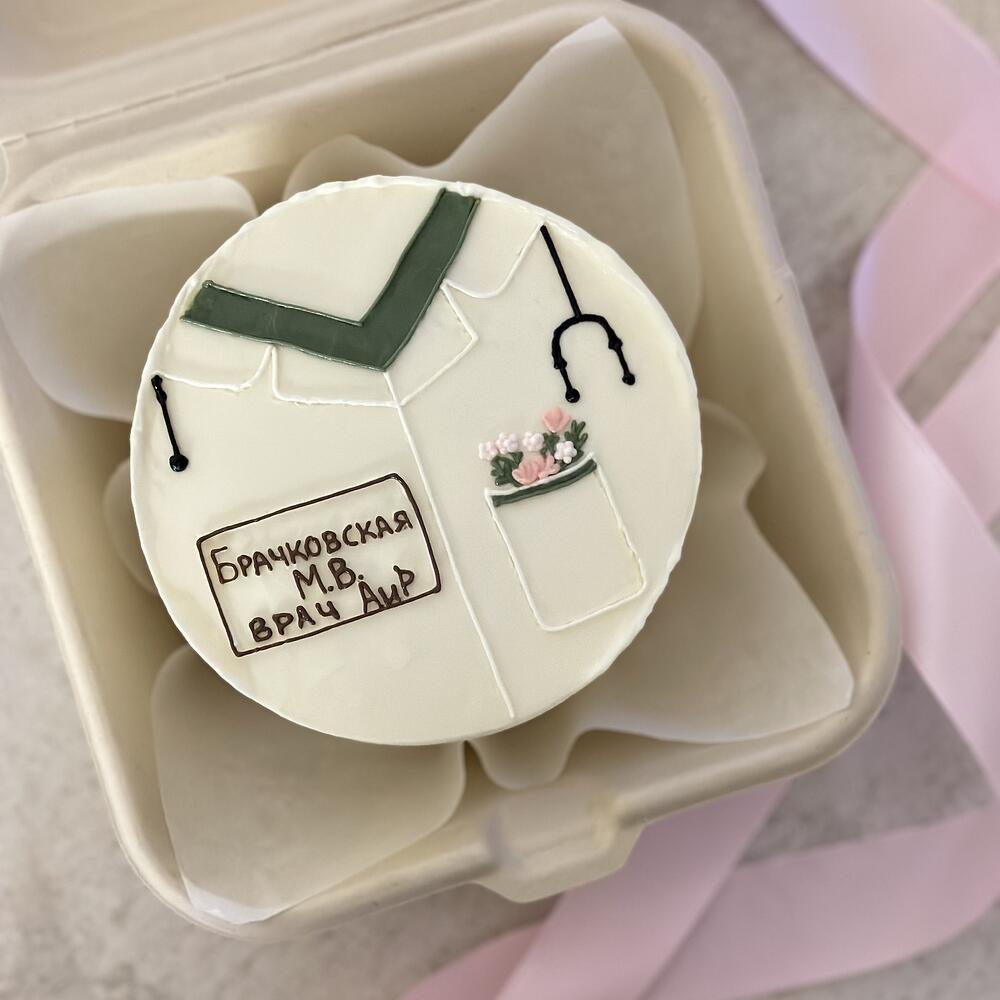 Бенто торт на день медика, врачу, доктору