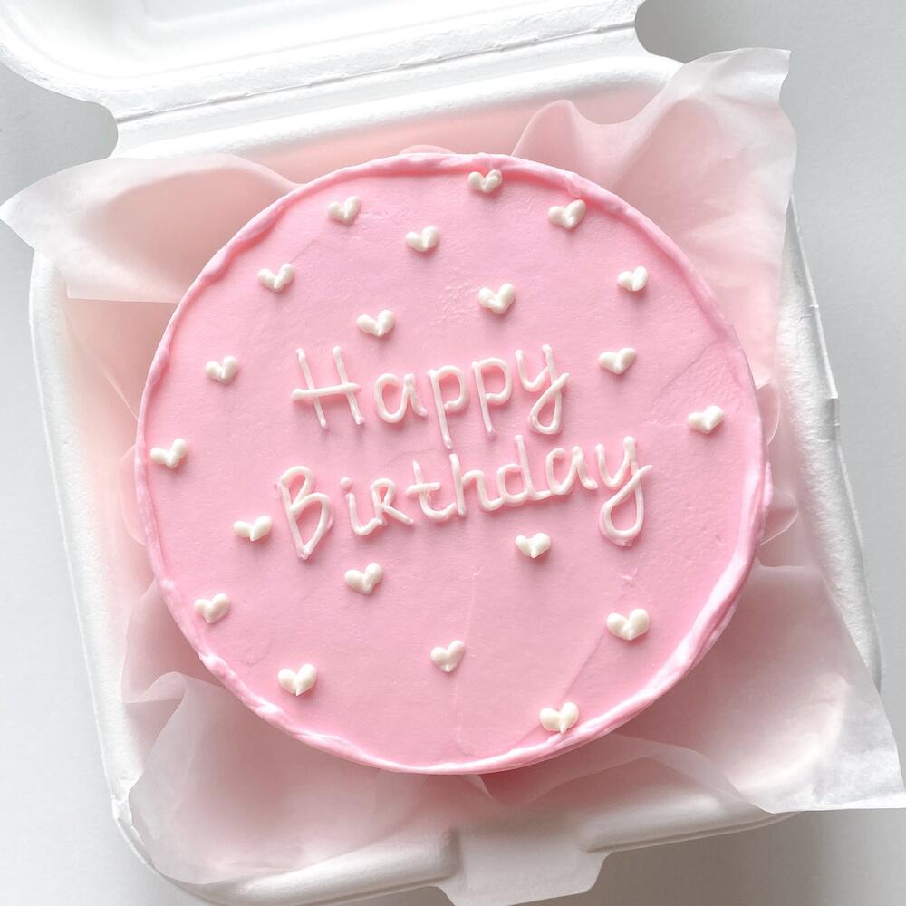 Бенто-торт на день рождение Happy Birthday