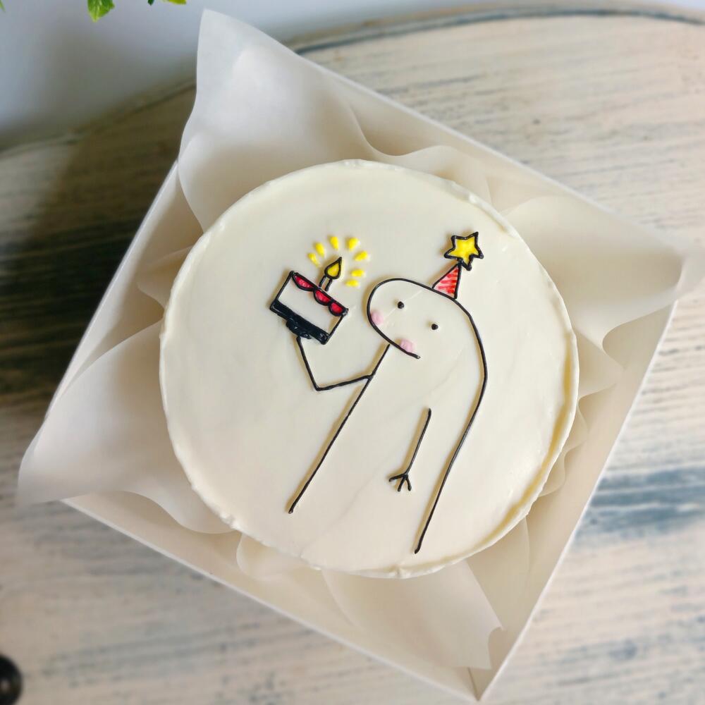 Бенто торт на день рождения брату, сестре, другу, коллеге