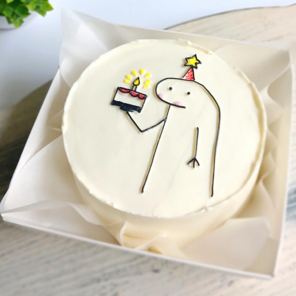 Бенто торт на день рождения брату, сестре, другу, коллеге