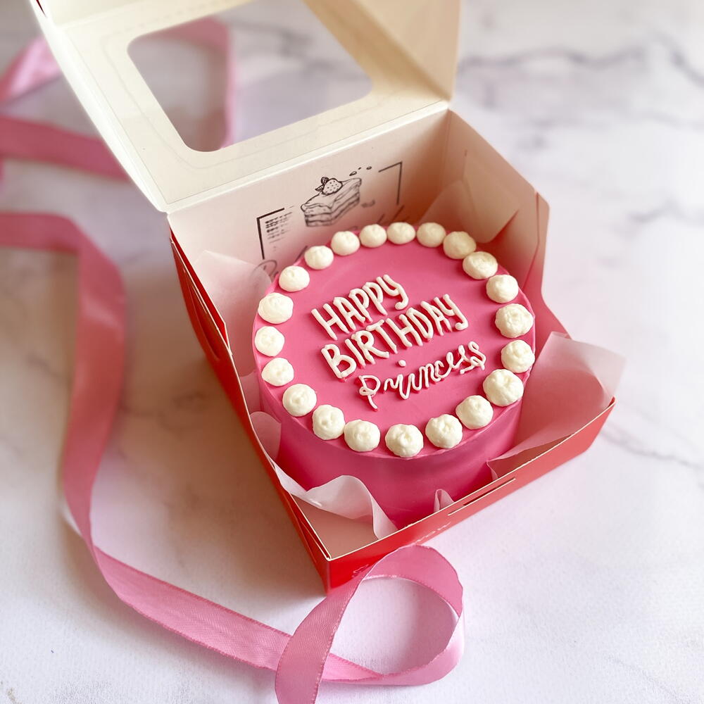 Бенто торт на день рождения ДЕВУШКЕ