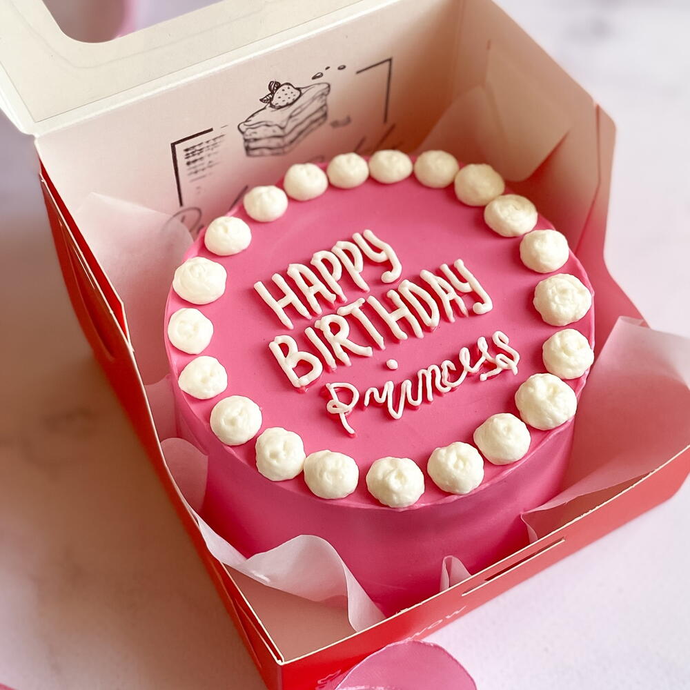 Бенто торт на день рождения ДЕВУШКЕ