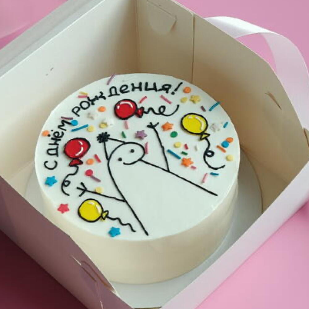 Бенто-торт на день рождения другу