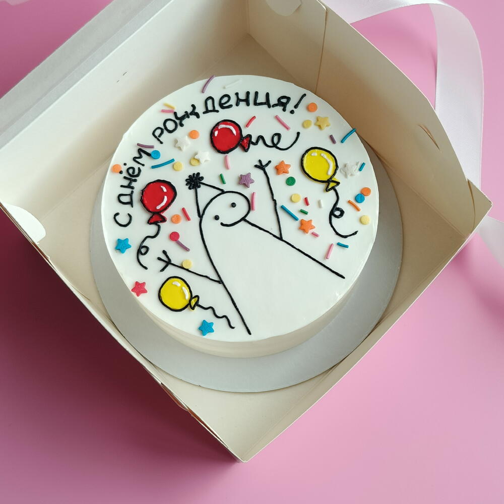 Бенто-торт на день рождения другу