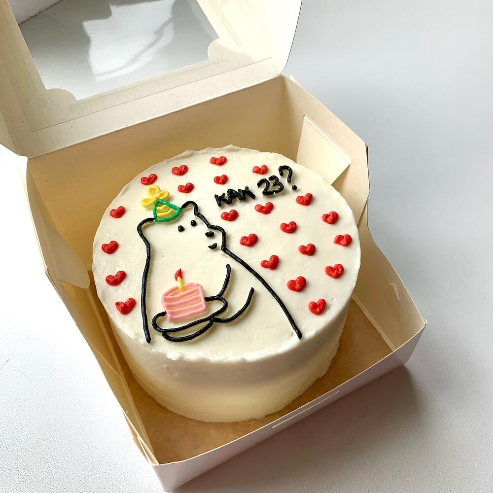 Бенто торт на день рождения другу, подруге