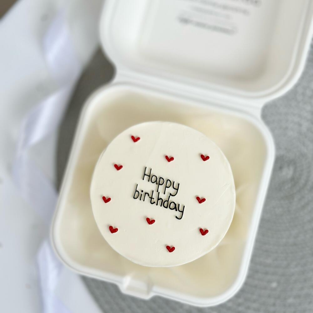 Бенто торт на день рождения happy birthday близкому, другу, семье, подруге маме папе девушке парню мужу