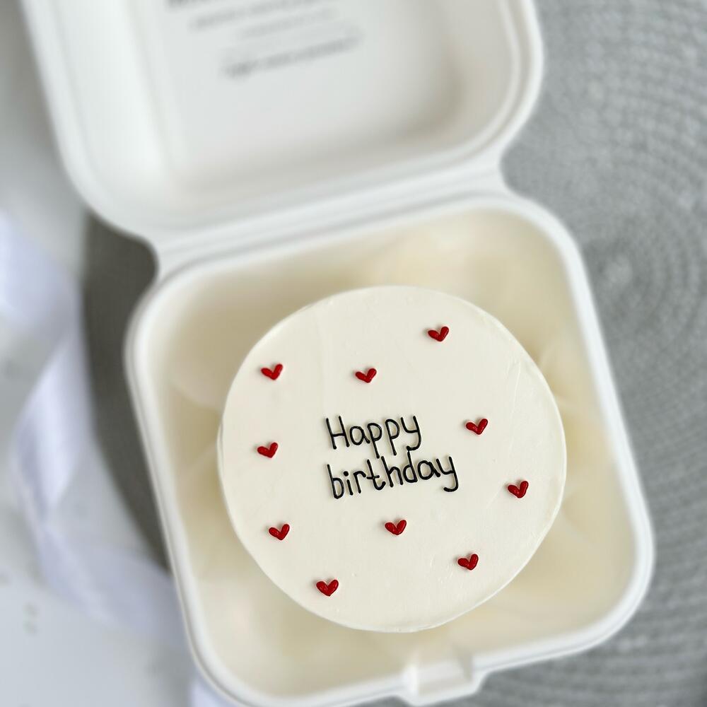Бенто торт на день рождения happy birthday близкому, другу, семье, подруге маме папе девушке парню мужу