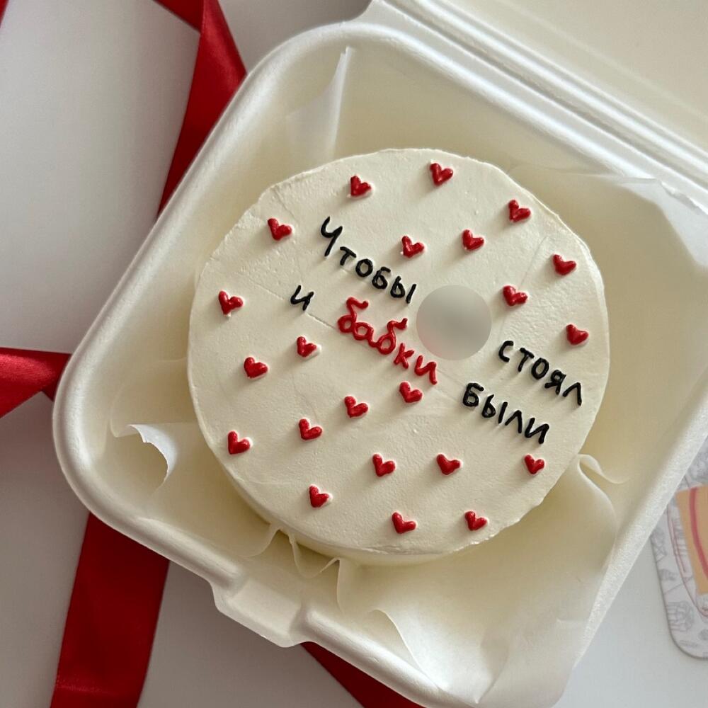 Бенто торт на день рождения мужчине