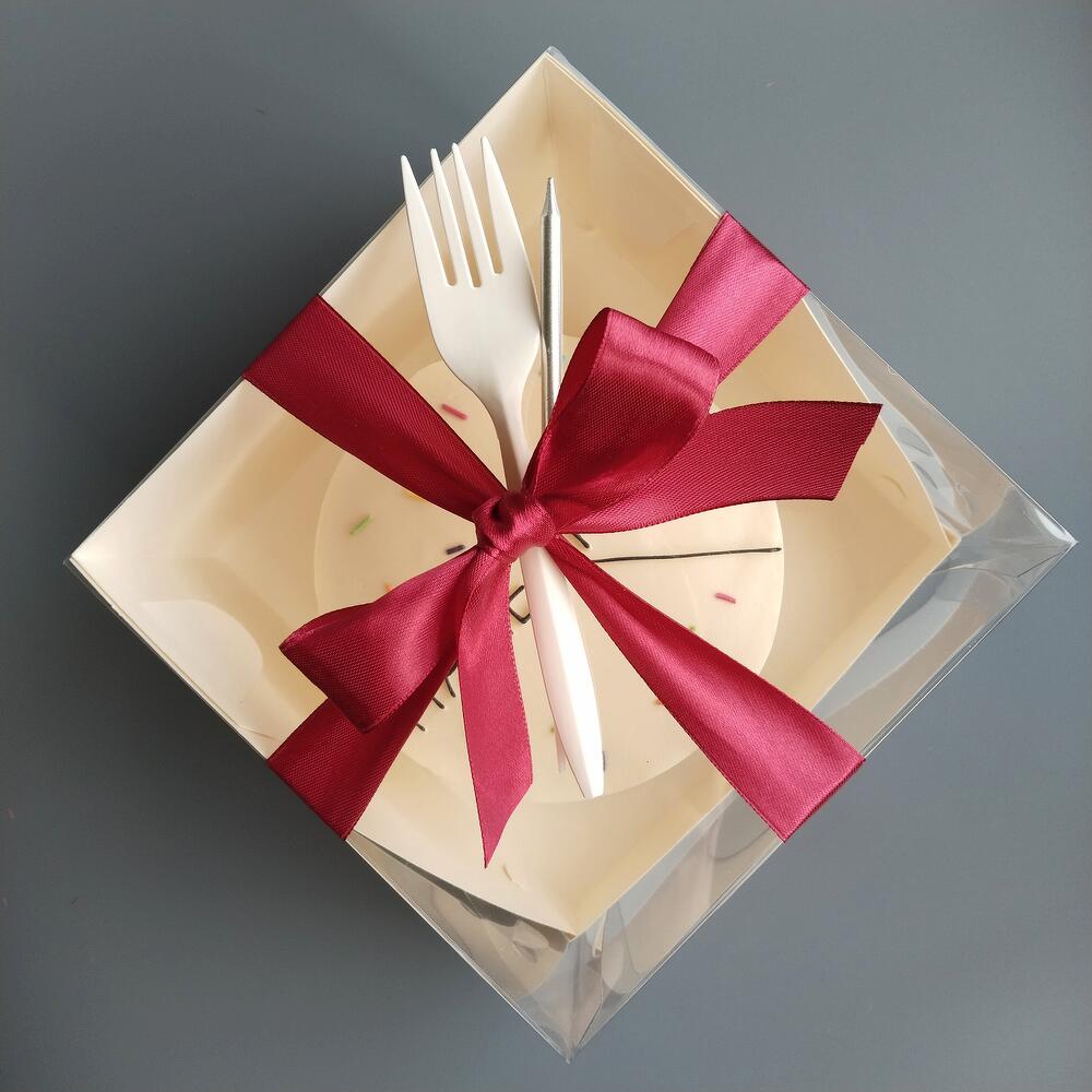 Бенто-торт на день рождения отца Кусочек гостям