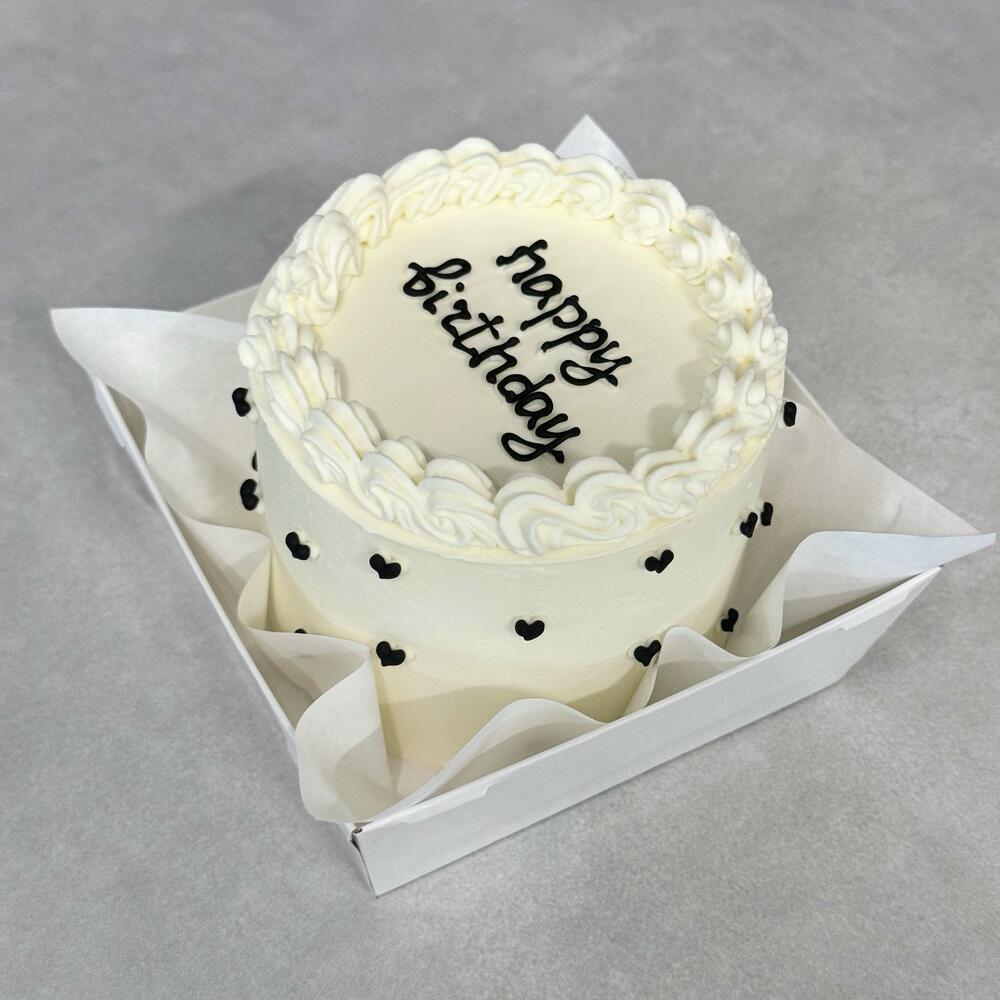 Бенто торт на день рождения в стиле ламбет