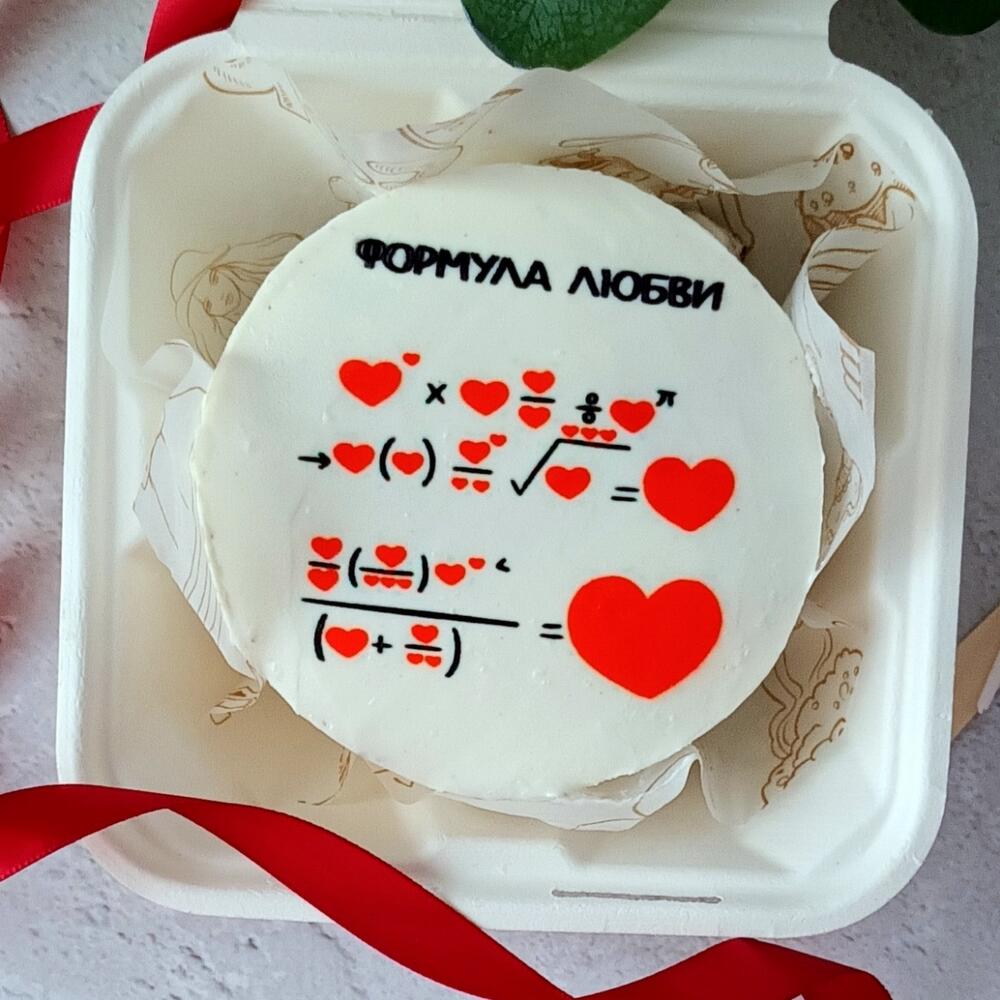 Бенто торт на День влюблённых, для любимых