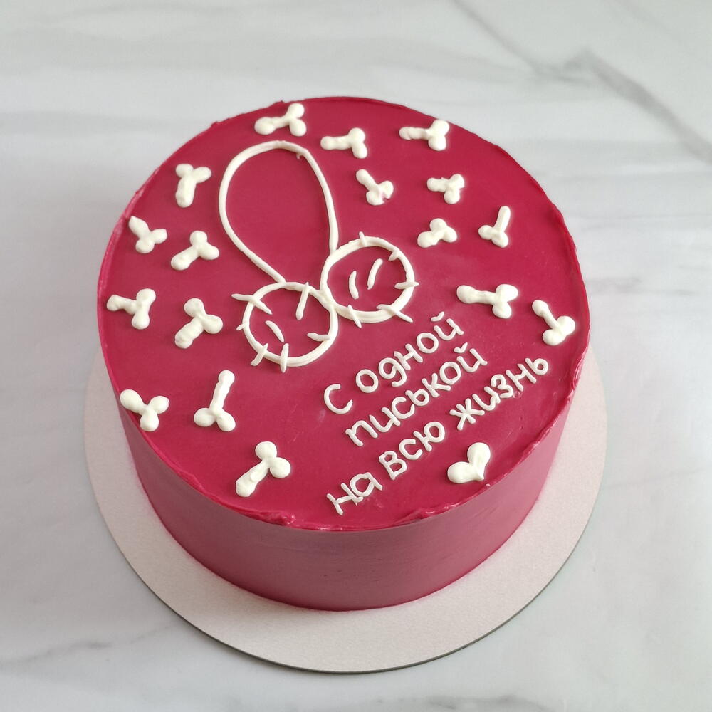 Бенто торт на девичник для взрослых