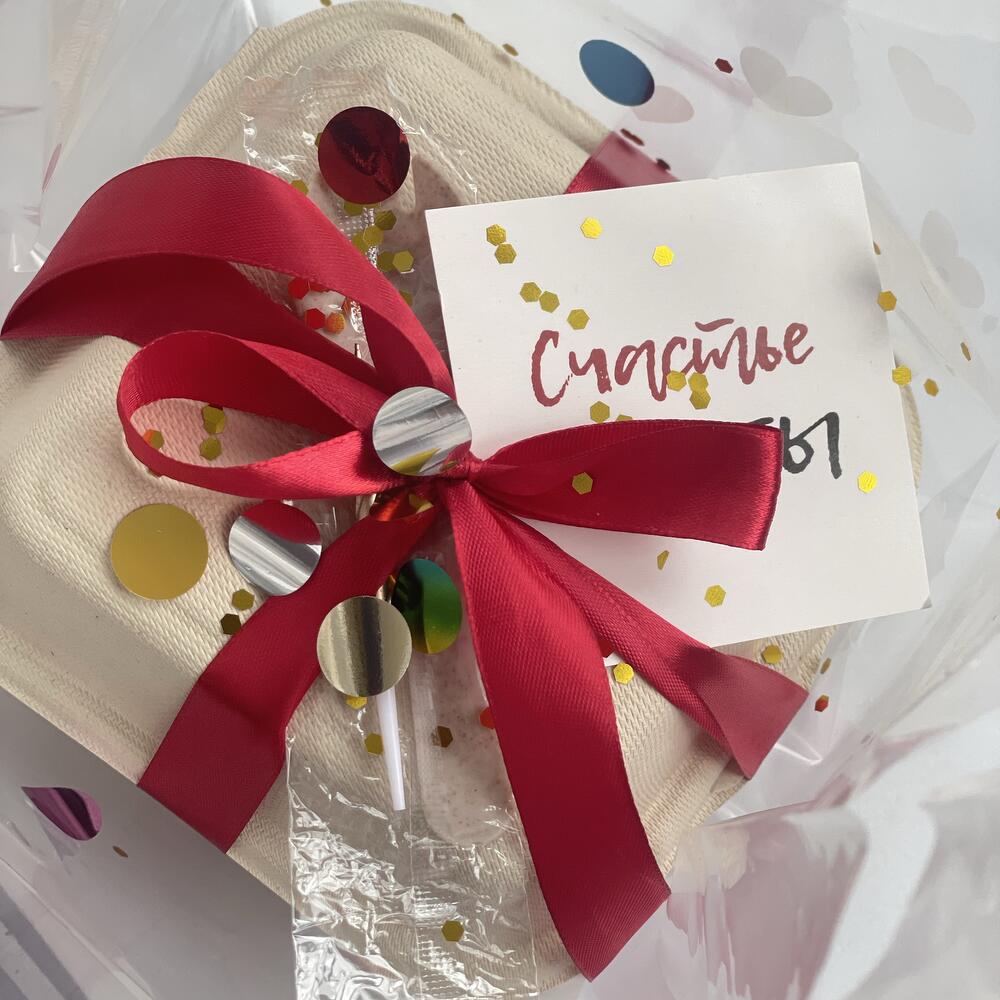 Бенто-торт на годовщину - 6 лет лапка об лапку - парню, девушке, жене, мужу