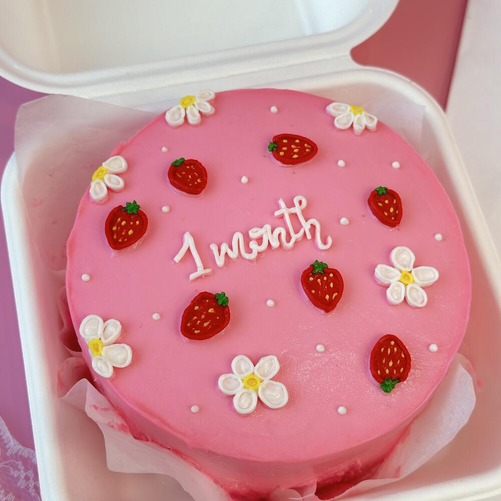 Бенто торт на каждый месяц малыша