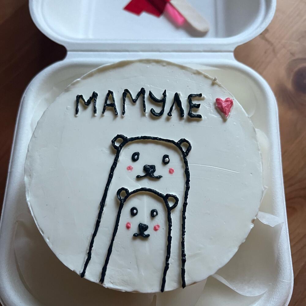 Бенто торт нежный