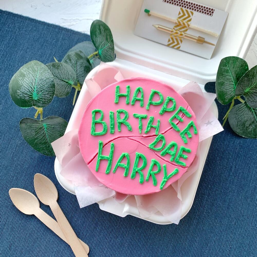 Бенто торт от Хагрида для Гарри на день рождения