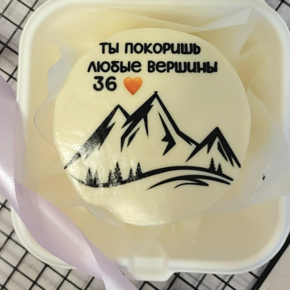 Бенто торт открытка