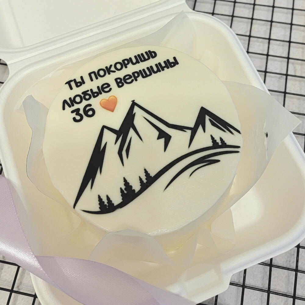 Бенто торт открытка