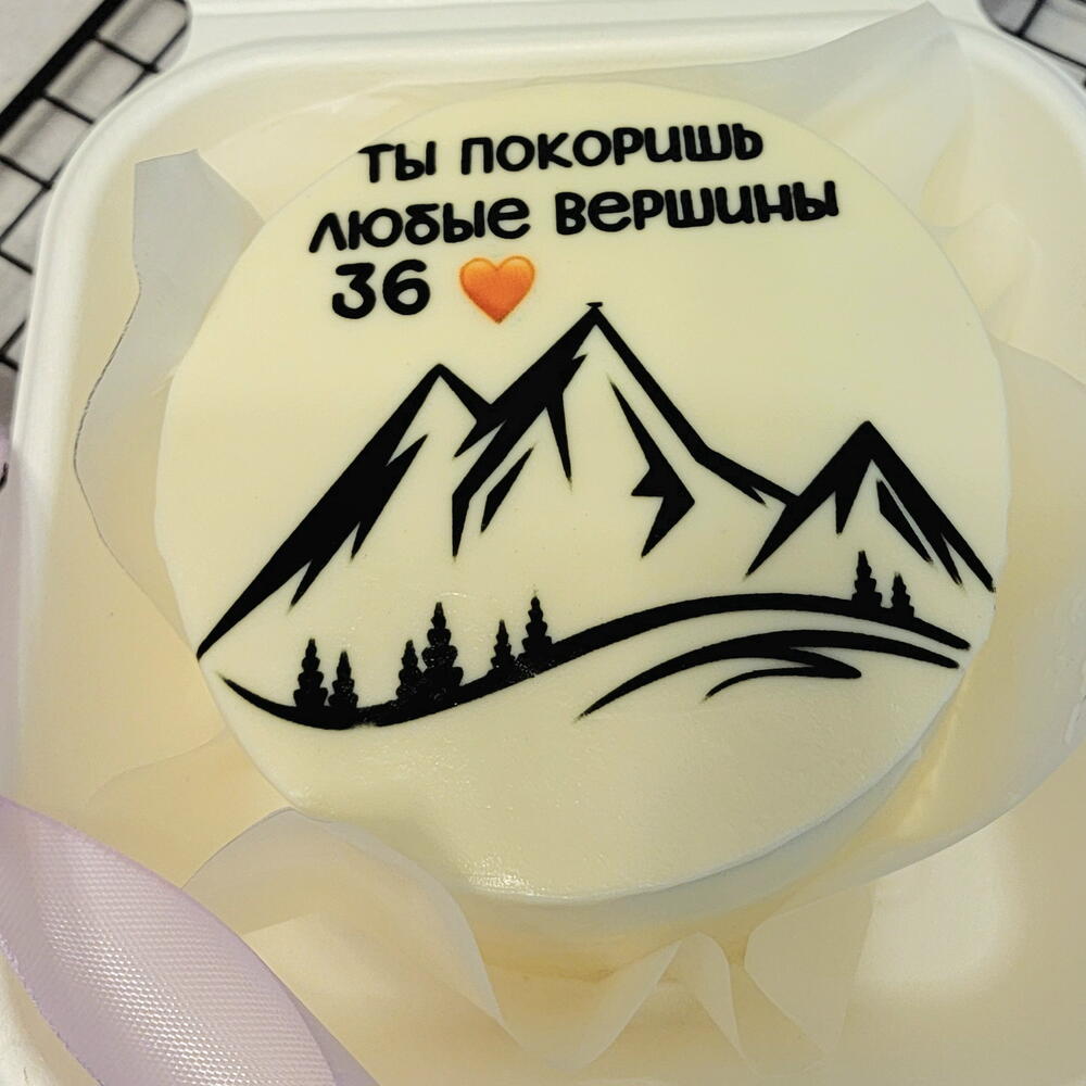 Бенто торт открытка