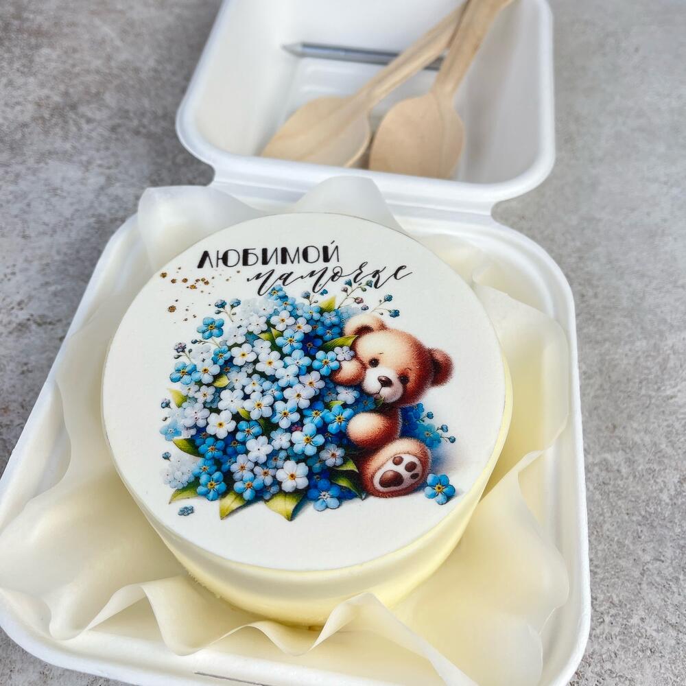 Бенто торт-открытка на День Матери