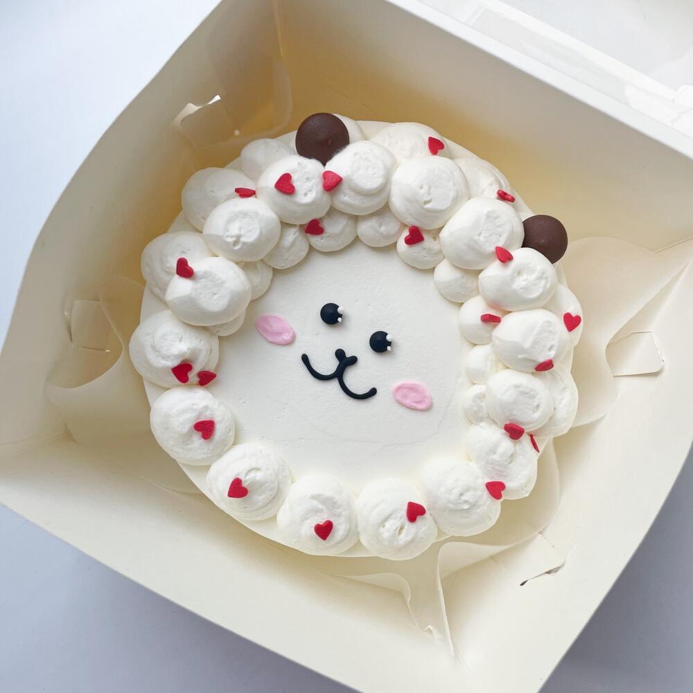 Бенто торт овечка