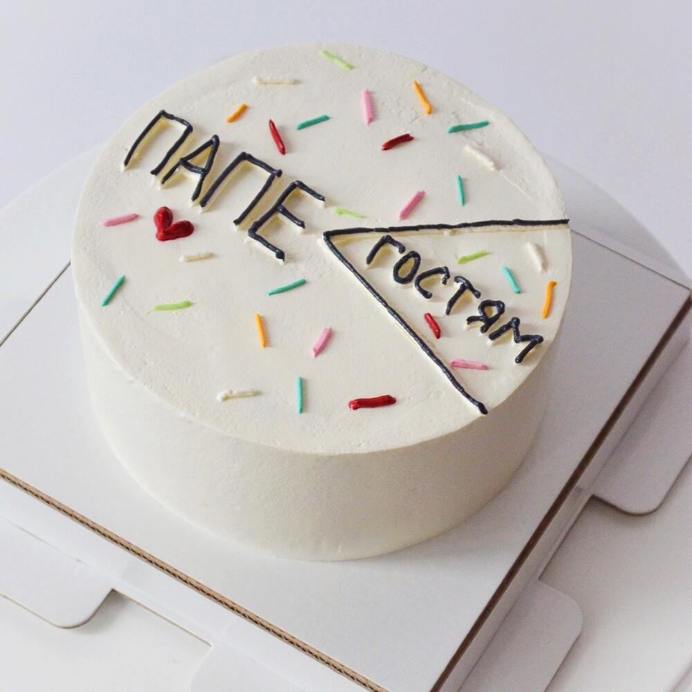 Бенто торт Папе Гостям